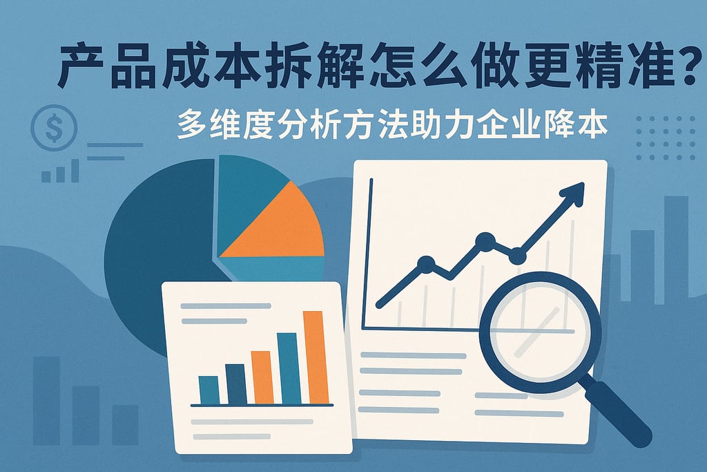 产品成本拆解怎么做更精准？多维度分析方法助力企业降本