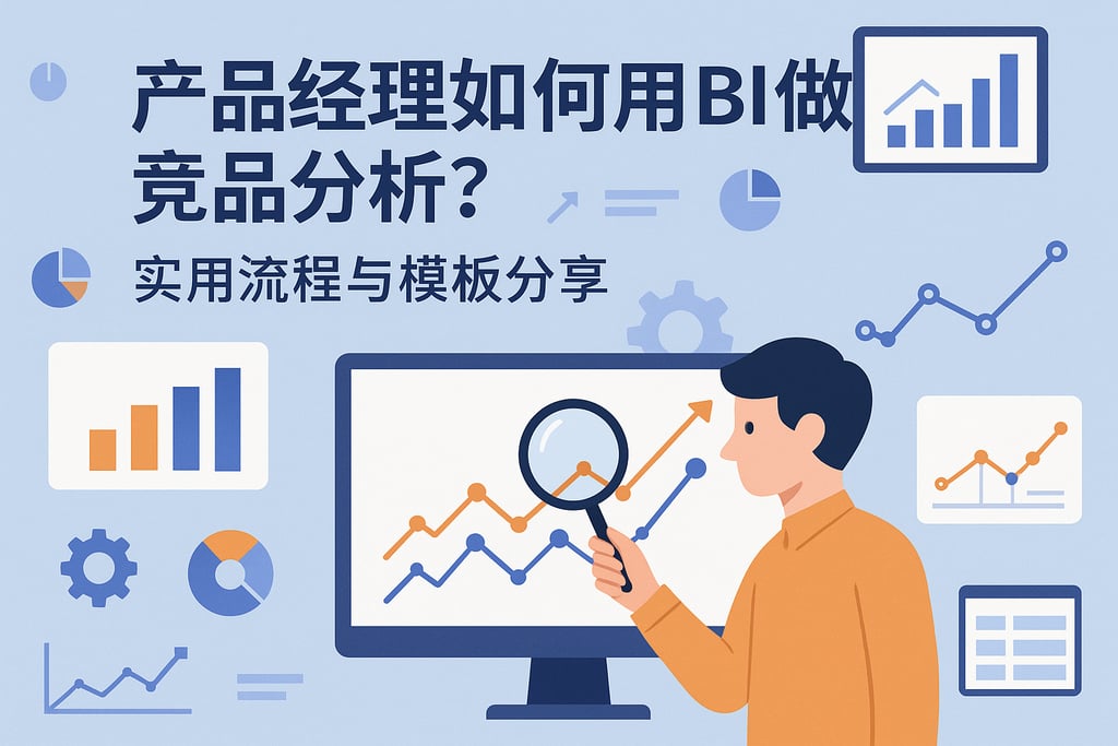 产品经理如何用BI做竞品分析？实用流程与模板分享