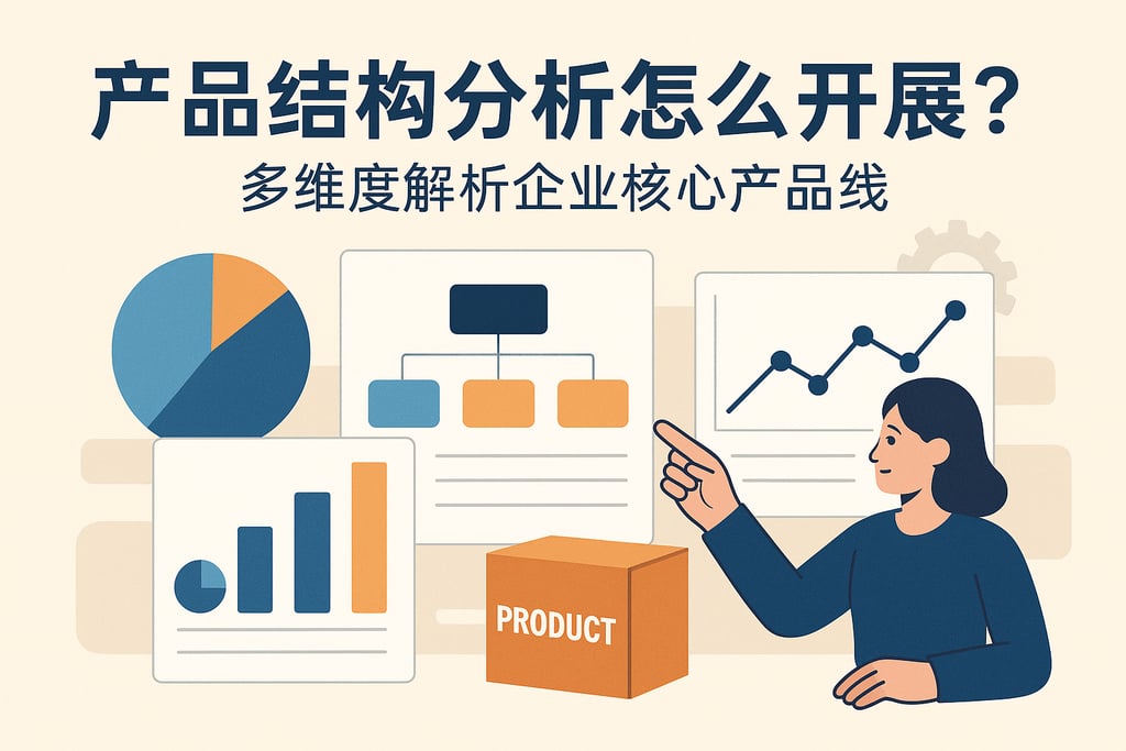 产品结构分析怎么开展？多维度解析企业核心产品线
