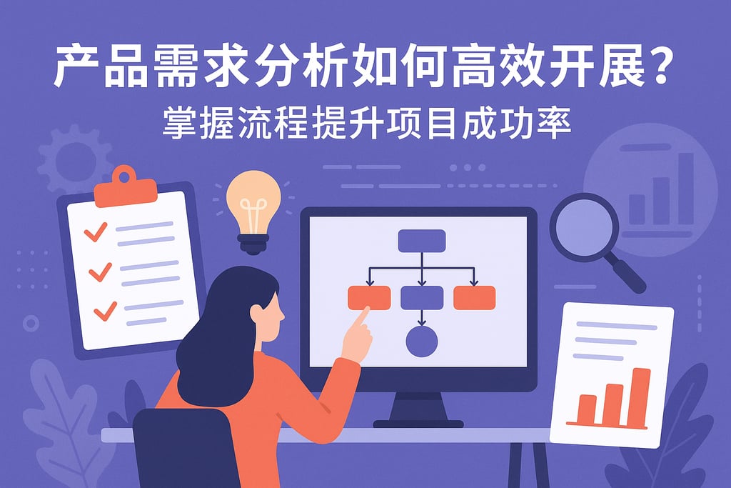 产品需求分析如何高效开展？掌握流程提升项目成功率