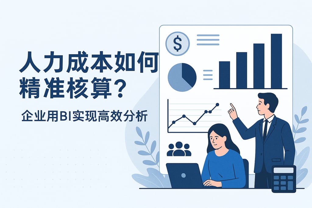 人力成本如何精准核算？企业用BI实现高效分析