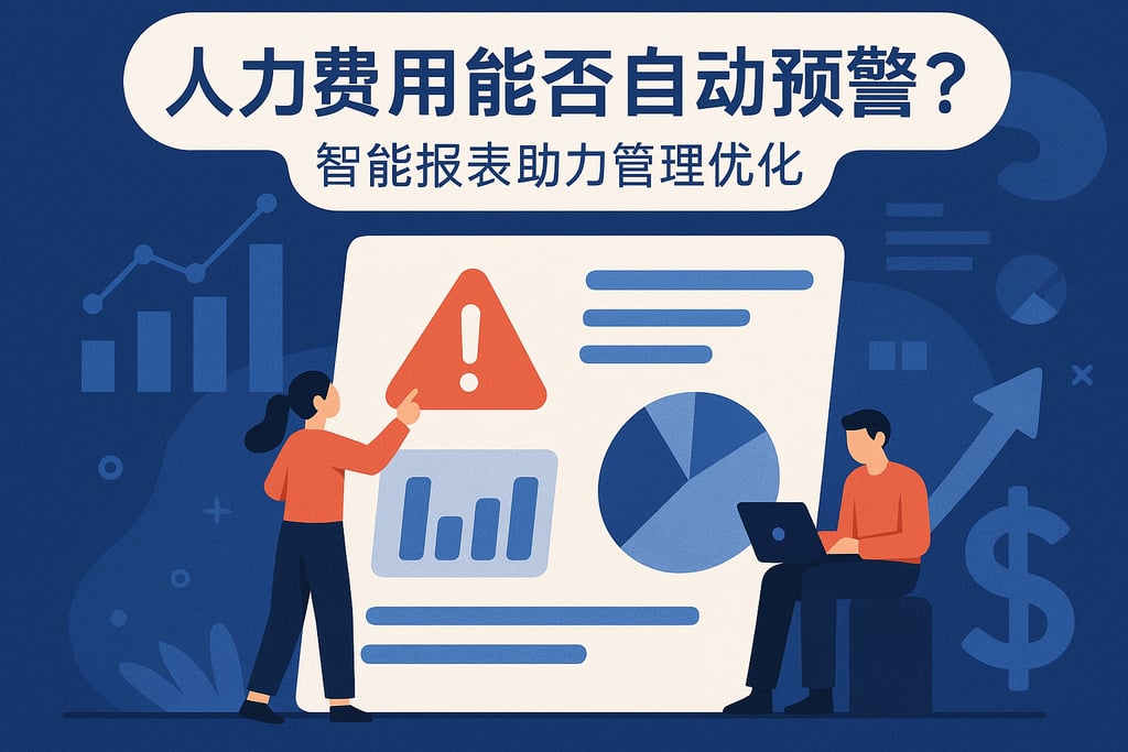 人力费用能否自动预警？智能报表助力管理优化