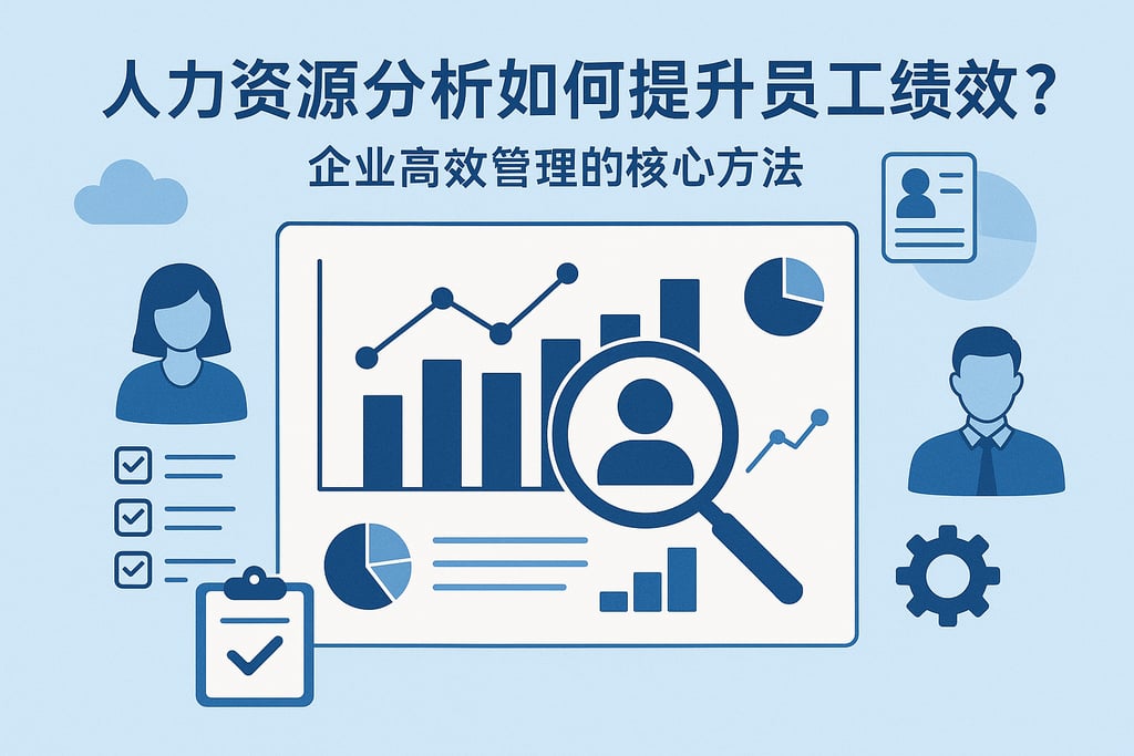 人力资源分析如何提升员工绩效？企业高效管理的核心方法