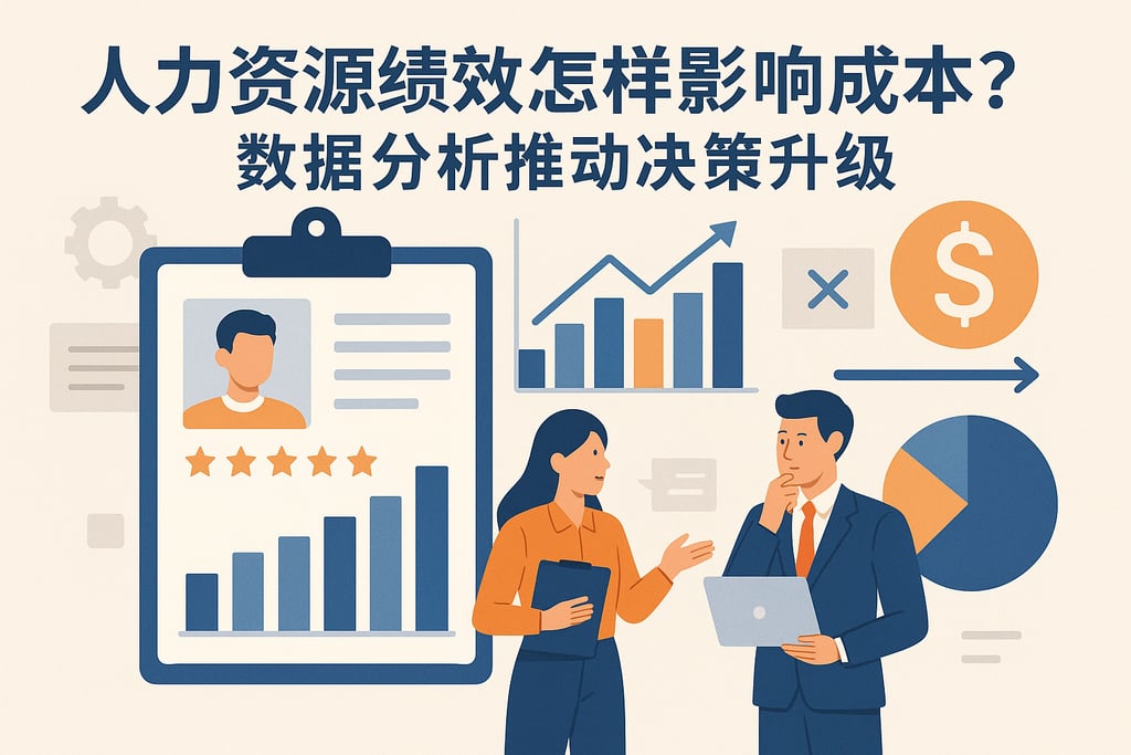人力资源绩效怎样影响成本？数据分析推动决策升级
