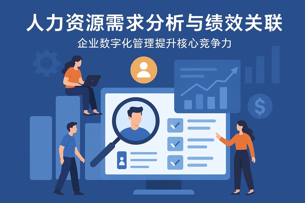 人力资源需求分析与绩效关联吗？企业数字化管理提升核心竞争力