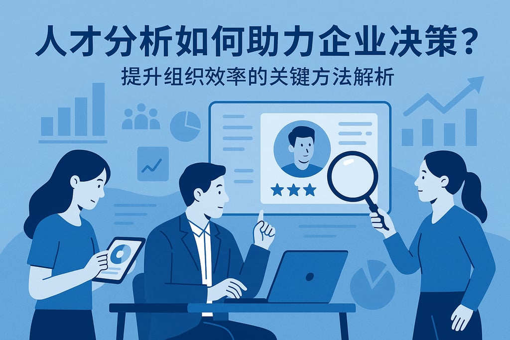 人才分析如何助力企业决策？提升组织效率的关键方法解析