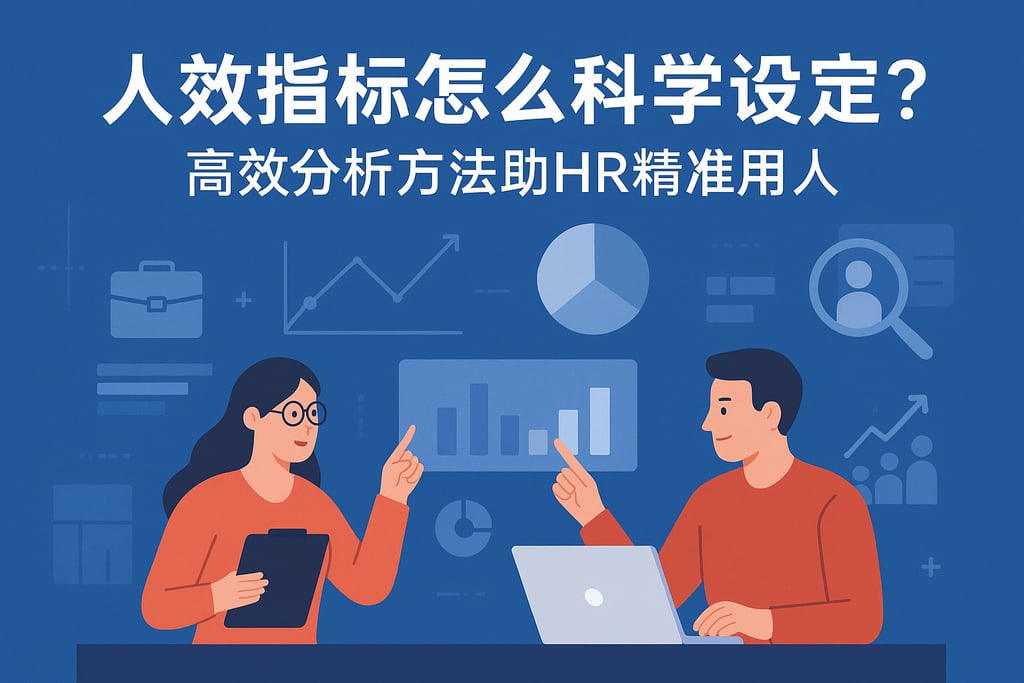 人效指标怎么科学设定？高效分析方法助HR精准用人