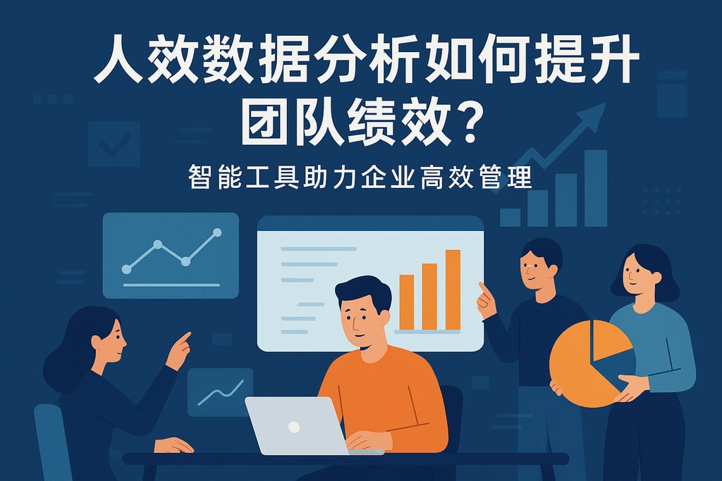 人效数据分析如何提升团队绩效？智能工具助力企业高效管理