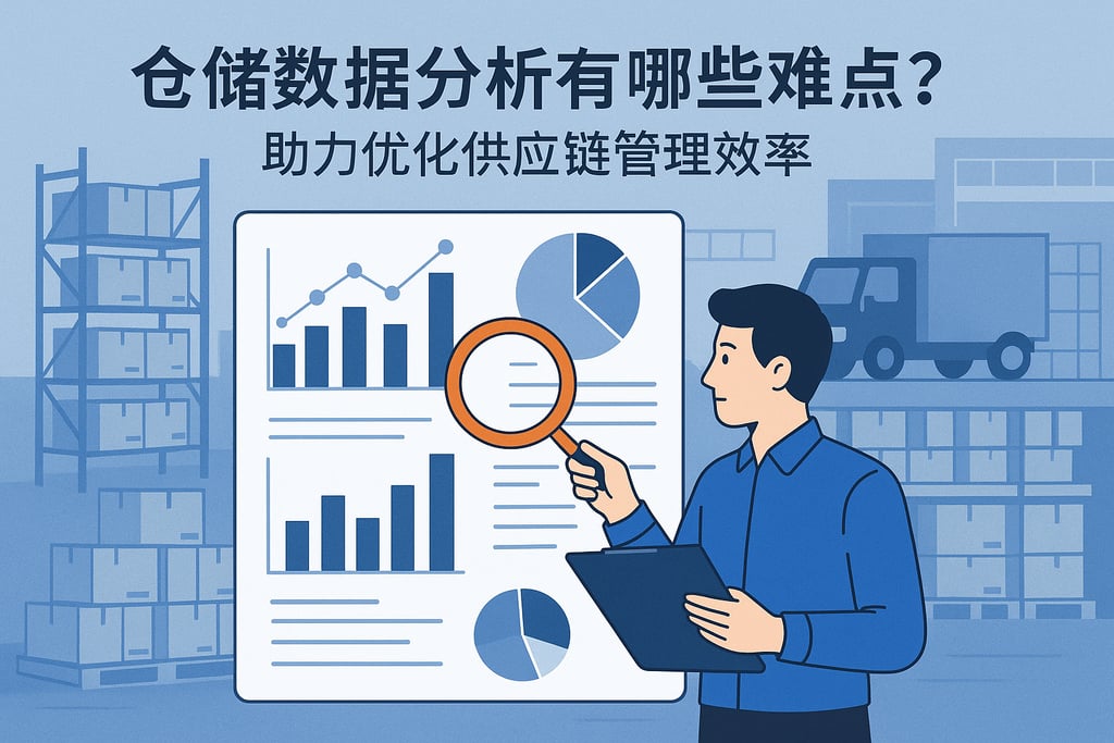 仓储数据分析有哪些难点？助力优化供应链管理效率