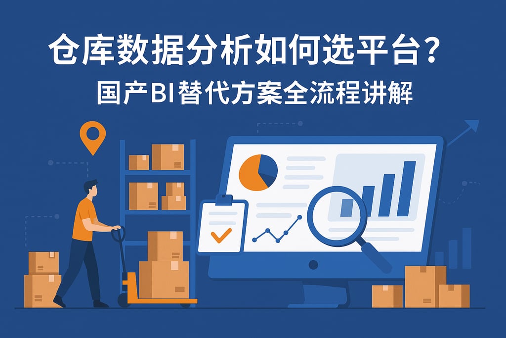 仓库数据分析如何选平台？国产BI替代方案全流程讲解