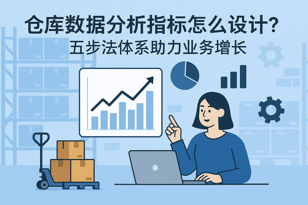 仓库数据分析指标怎么设计？五步法体系助力业务增长