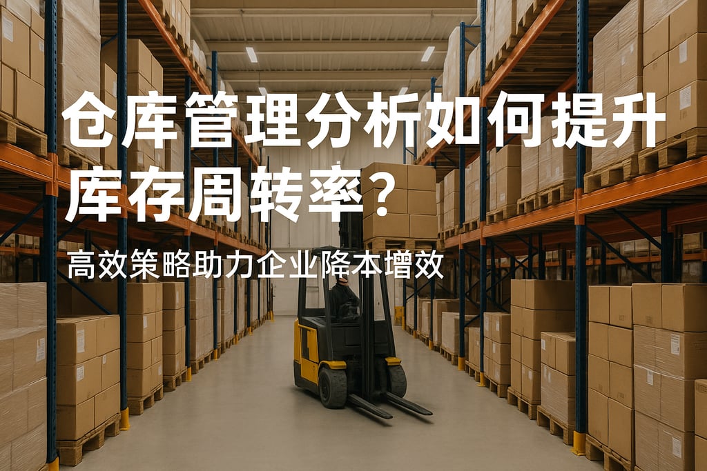 仓库管理分析如何提升库存周转率？高效策略助力企业降本增效