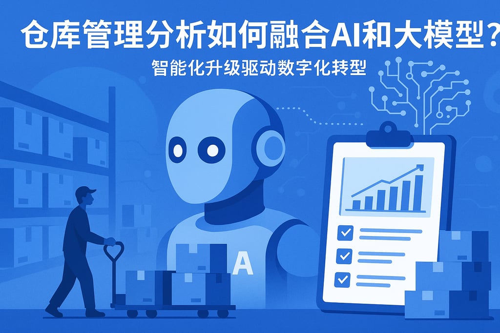 仓库管理分析如何融合AI和大模型？智能化升级驱动数字化转型