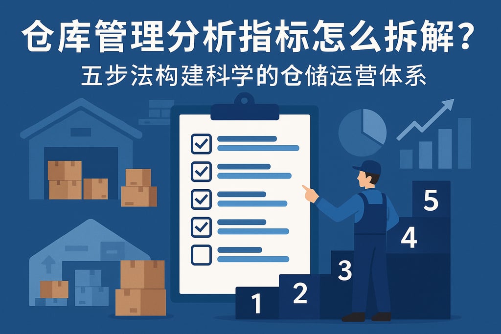 仓库管理分析指标怎么拆解？五步法构建科学的仓储运营体系