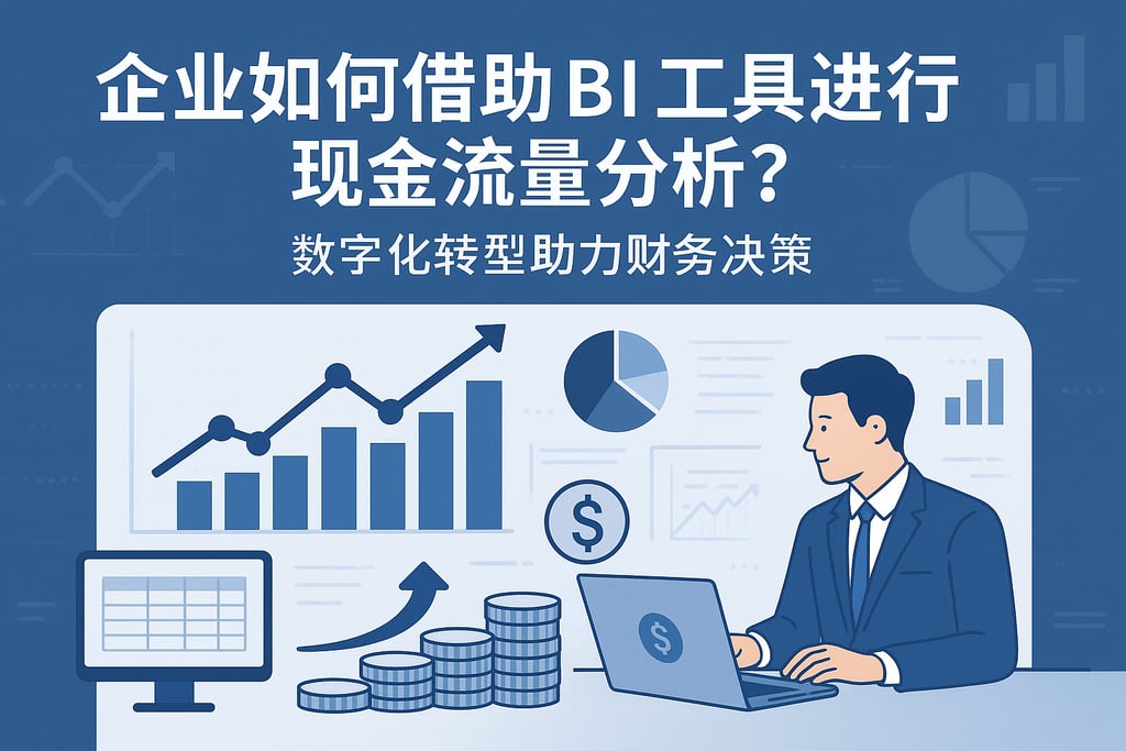 企业如何借助BI工具进行现金流量分析？数字化转型助力财务决策