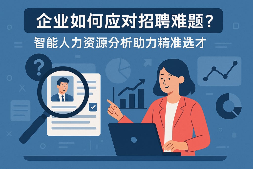 企业如何应对招聘难题？智能人力资源分析助力精准选才
