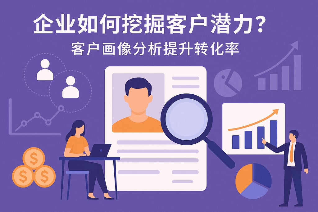 企业如何挖掘客户潜力？客户画像分析提升转化率