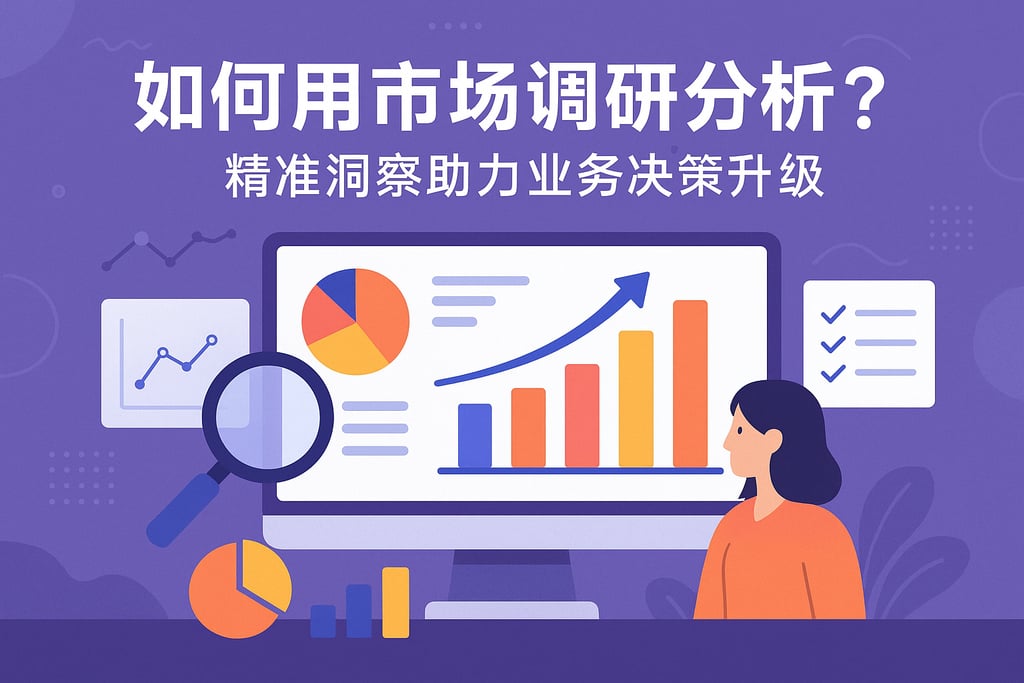 企业如何用市场调研分析？精准洞察助力业务决策升级