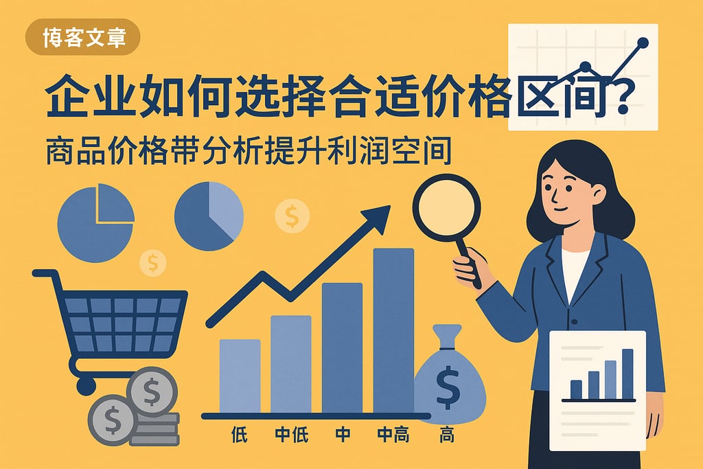 企业如何选择合适价格区间？商品价格带分析提升利润空间