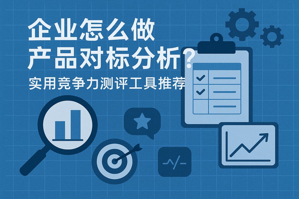 企业怎么做产品对标分析？实用竞争力测评工具推荐