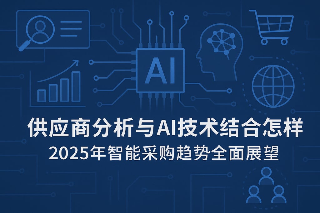 供应商分析与AI技术结合怎样？2025年智能采购趋势全面展望