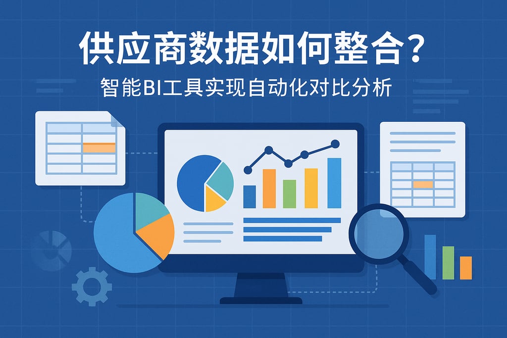 供应商数据如何整合？智能BI工具实现自动化对比分析