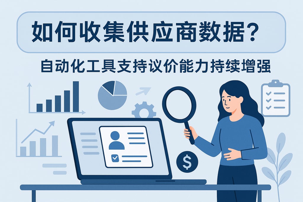 供应商数据怎么收集？自动化工具支持议价能力持续增强