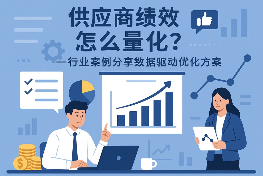 供应商绩效怎么量化？行业案例分享数据驱动优化方案