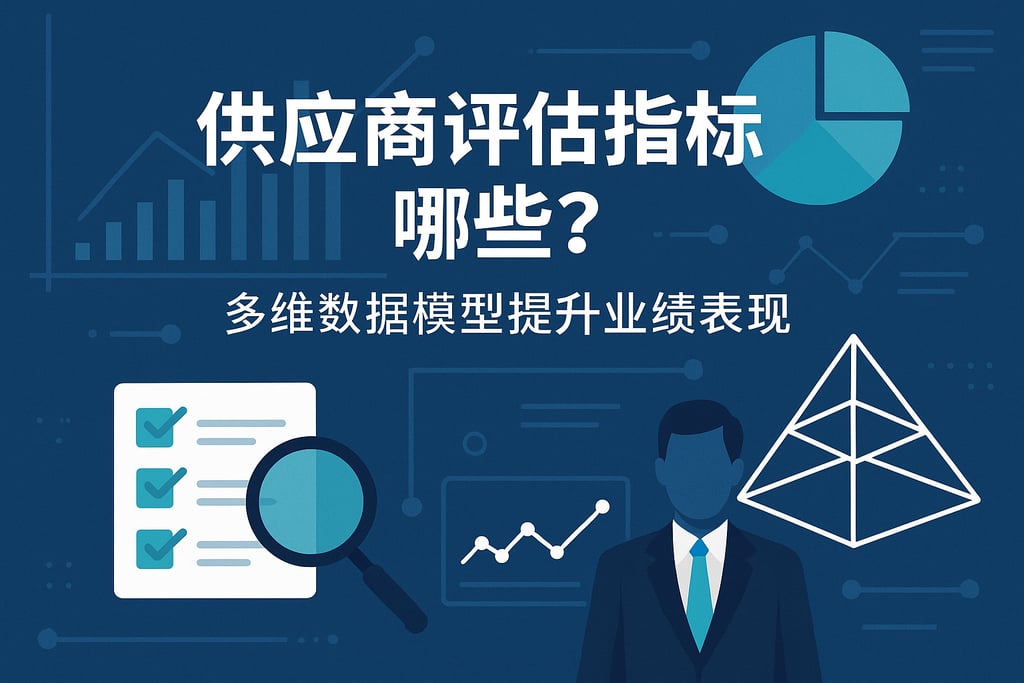 供应商评估指标有哪些？多维数据模型提升业绩表现