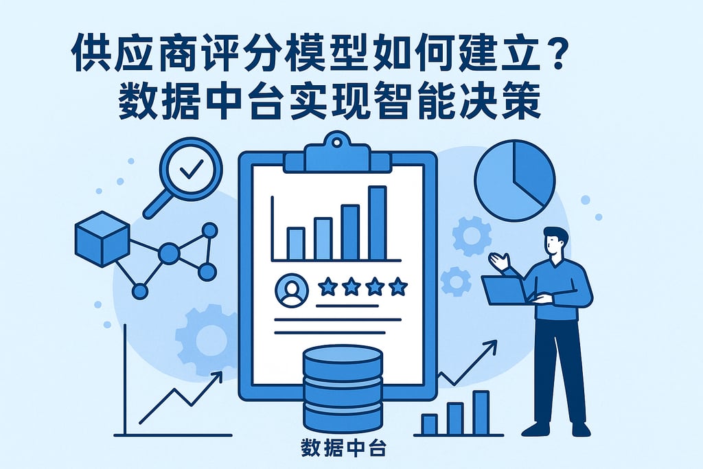 供应商评分模型如何建立？数据中台实现智能决策