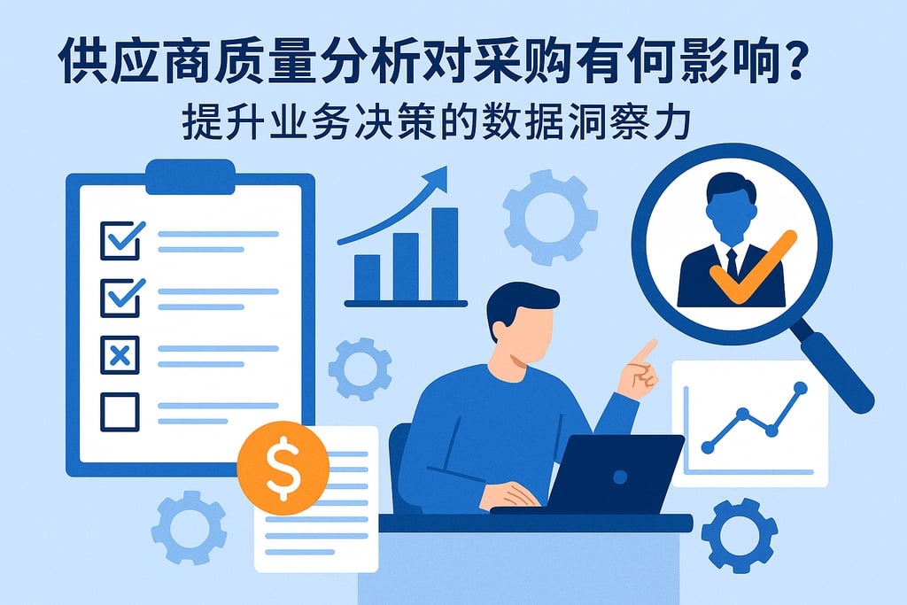 供应商质量分析对采购有何影响？提升业务决策的数据洞察力