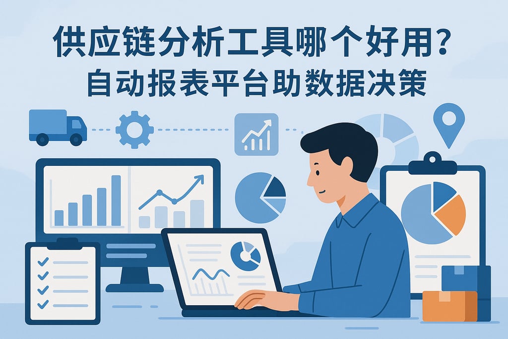 供应链分析工具哪个好用？自动报表平台助力数据决策