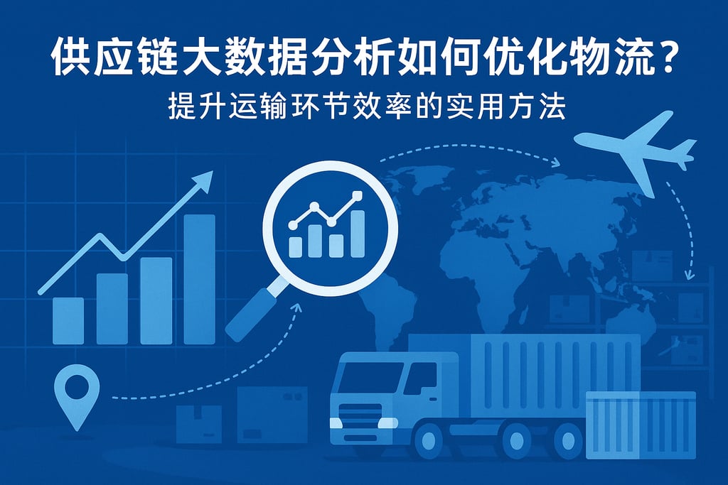 供应链大数据分析如何优化物流？提升运输环节效率的实用方法