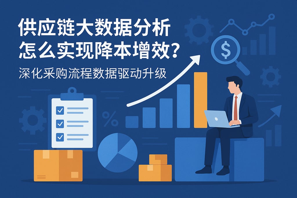 供应链大数据分析怎么实现降本增效？深化采购流程数据驱动升级