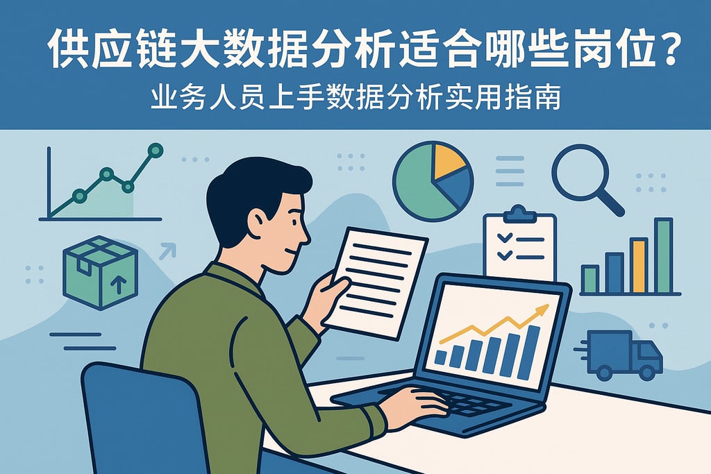 供应链大数据分析适合哪些岗位？业务人员上手数据分析实用指南