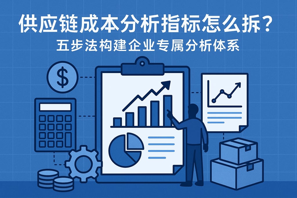 供应链成本分析指标怎么拆？五步法构建企业专属分析体系