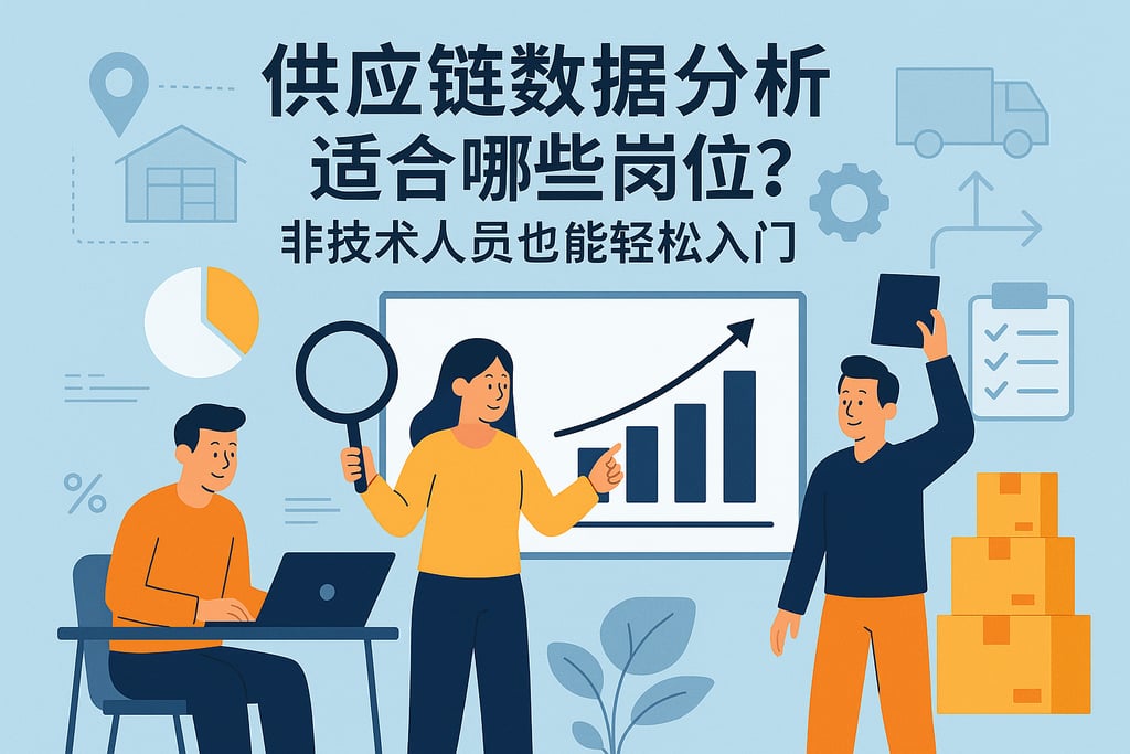 供应链数据分析适合哪些岗位？非技术人员也能轻松入门
