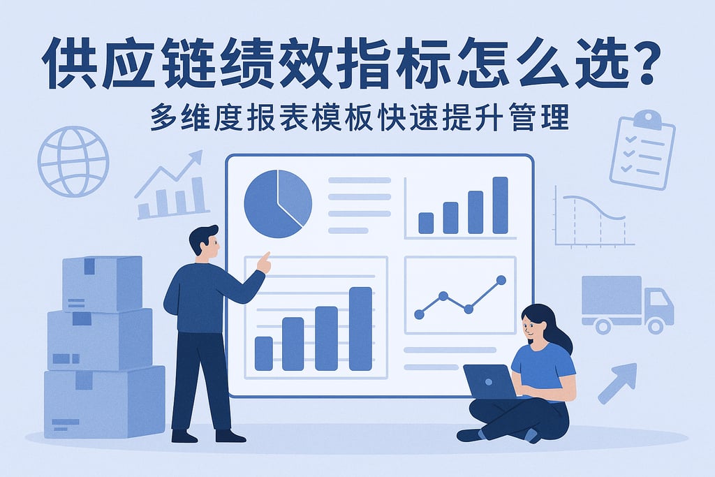 供应链绩效指标怎么选？多维度报表模板快速提升管理