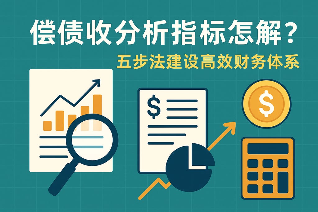偿债能力分析指标怎么拆解？五步法构建高效财务体系
