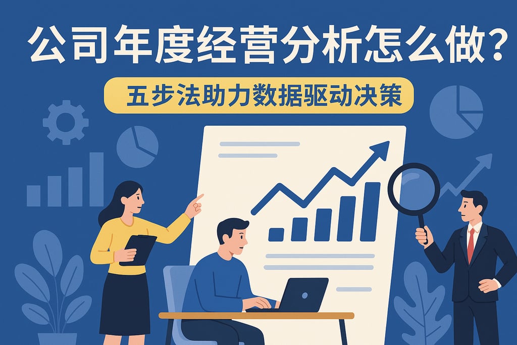 公司年度经营分析怎么做？五步法助力数据驱动决策