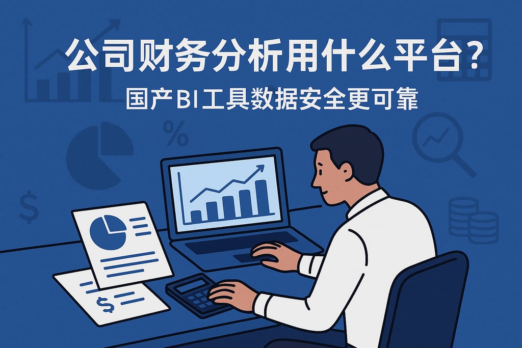 公司财务分析用什么平台？国产BI工具数据安全更可靠