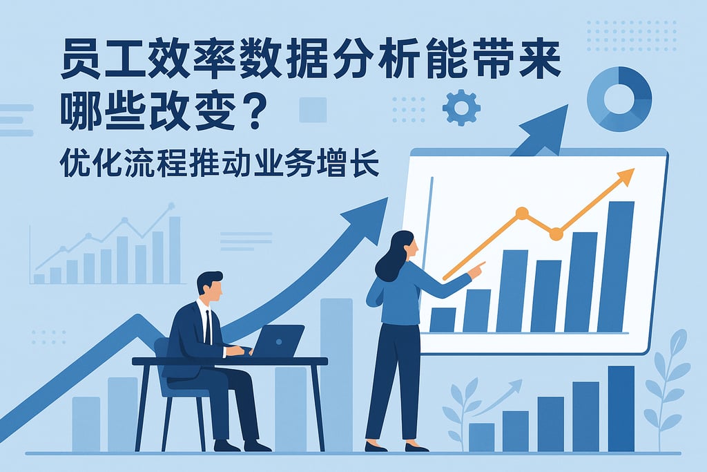 员工效率数据分析能带来哪些改变？优化流程推动业务增长
