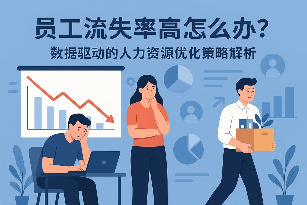 员工流失率高怎么办？数据驱动的人力资源优化策略解析