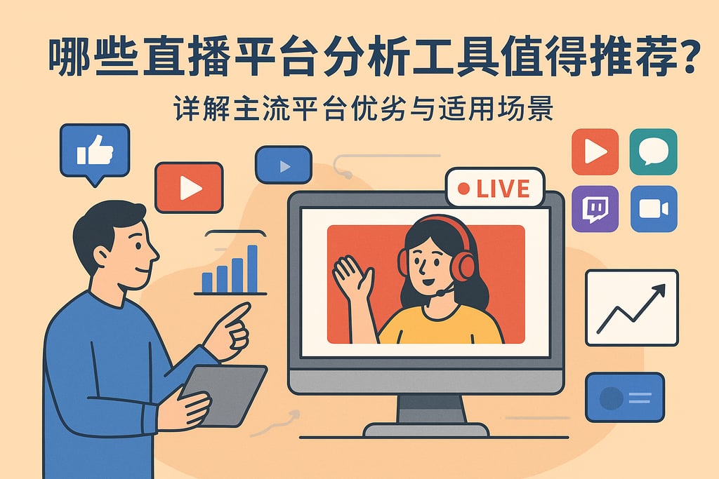 哪些直播平台分析工具值得推荐？详解主流平台优劣与适用场景