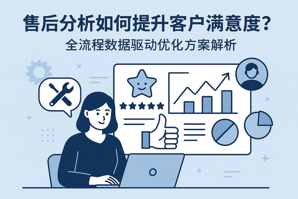 售后分析如何提升客户满意度？全流程数据驱动优化方案解析