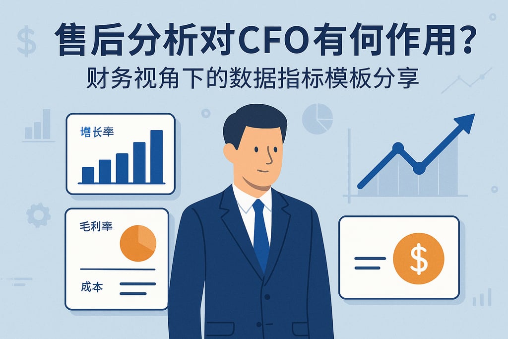 售后分析对CFO有何作用？财务视角下的数据指标模板分享