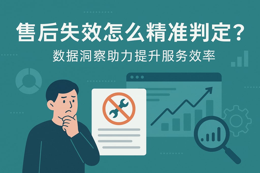 售后失效怎么精准判定？数据洞察助力提升服务效率