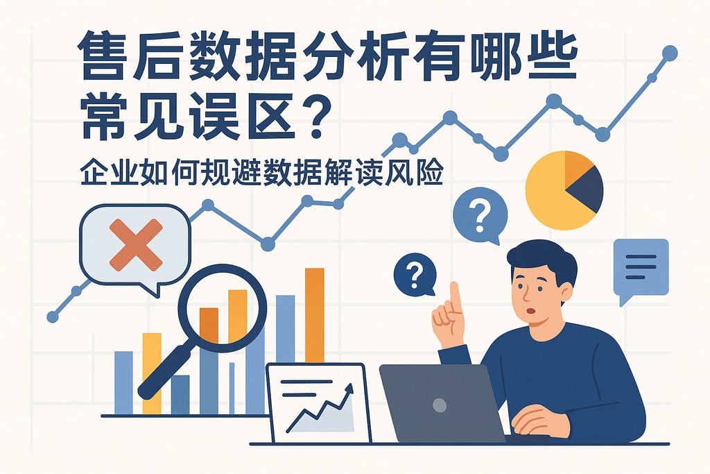 售后数据分析有哪些常见误区？企业如何规避数据解读风险