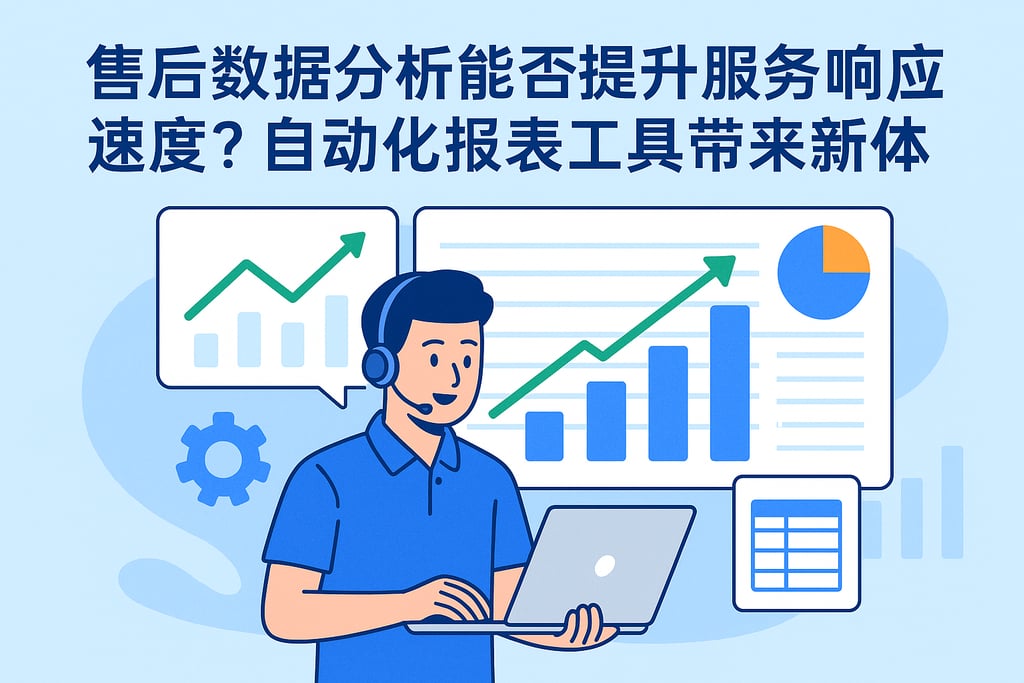 售后数据分析能否提升服务响应速度？自动化报表工具带来新体验