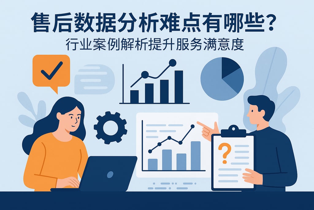 售后数据分析难点有哪些？行业案例解析提升服务满意度
